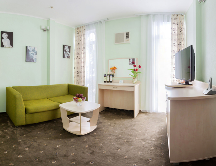 Deluxe 2-местный,2-комнатный(1-4 этажи) - Отель «1001 Ночь»